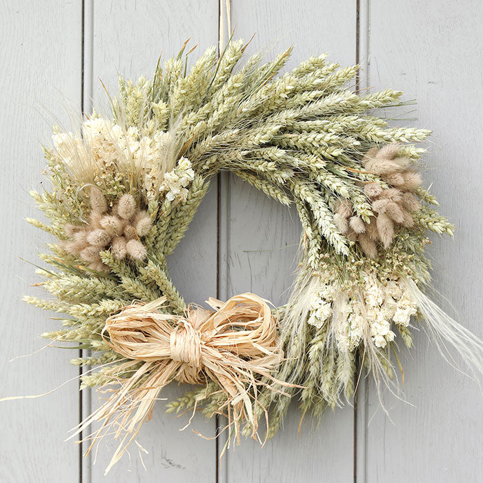 White Handmade Flower selling Wreath